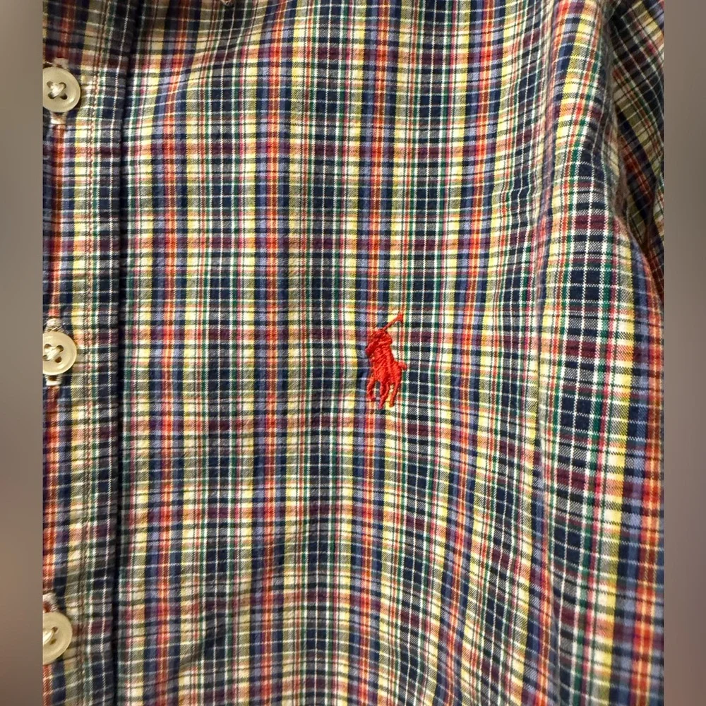 Ralph Lauren Plaid Button-Down Shirt
